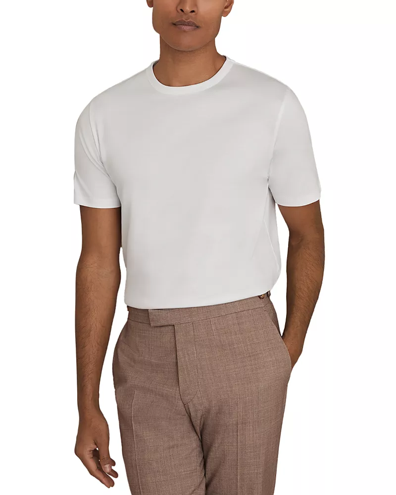 Reiss Slim Fit Mercerized Tee