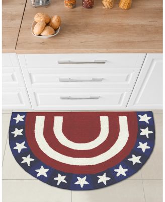 Liora Manne Frontporch Patriotic Pendant Area Rug, 2' x 3'