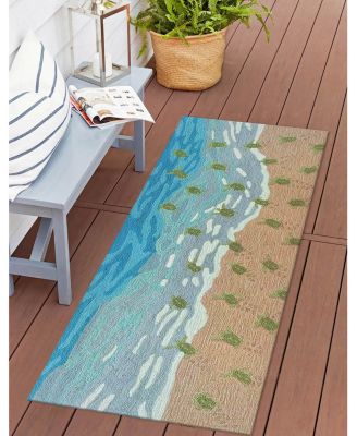 Liora Manne Frontporch Turtle Beach Runner Area Rug, 2' x 5'