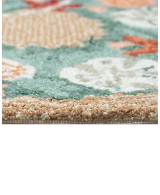 Liora Manne Frontporch Joyous Wreath Area Rug, 2' x 3'
