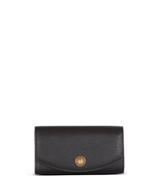 Balmain - Women's Embleme Grained Calfskin Clutch