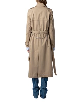 Zadig & Voltaire Mandy Trench Coat | Bloomingdale's