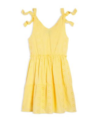 Girls' Eyelet Mini Dress, Big Kid - Exclusive