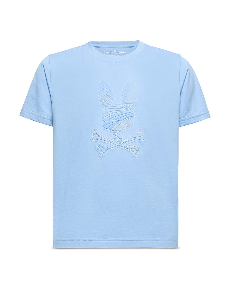 Shop Psycho Bunny Unisex Baxter Graphic Tee - Little Kid, Big Kid In Serenity