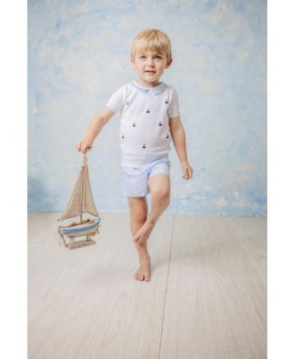 Boys' Sailboat Sweater Set - Baby, Little Kid