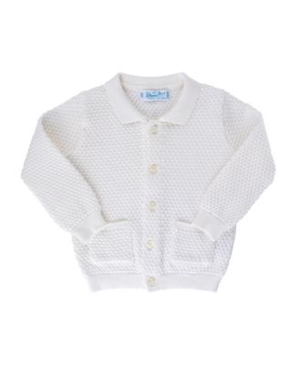 Unisex Popcorn Knit Cardigan - Baby