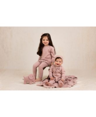 Girls' Pleated Trim Knit Set - Baby, Little Kid