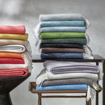 Pezzo Fringe Throw Blanket