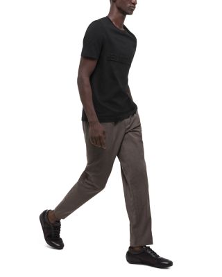 Short Sleeve Embossed Logo Tee