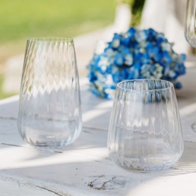 Francesca Blush High Ball Glass