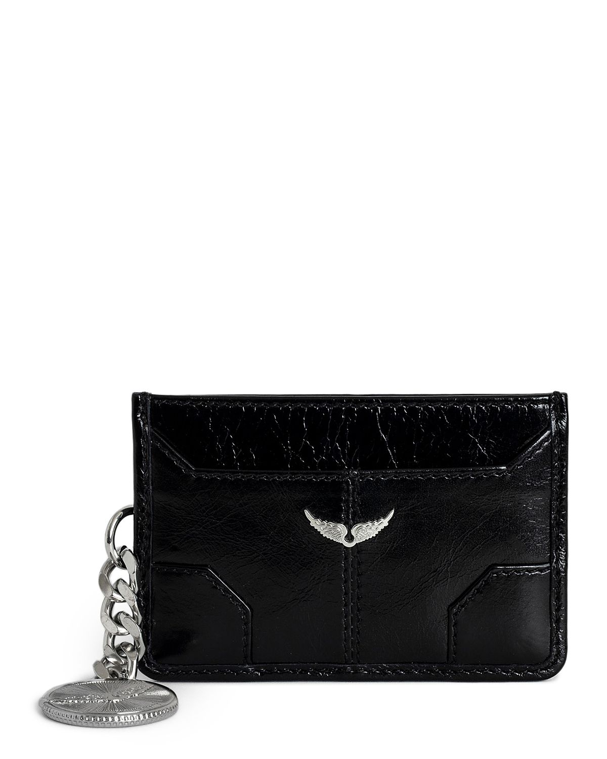 Zadig & Voltaire Sunny Pass Leather Card Holder