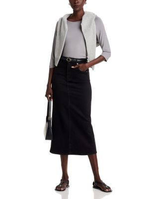 Three Quarter Sleeve Pleated Back Top