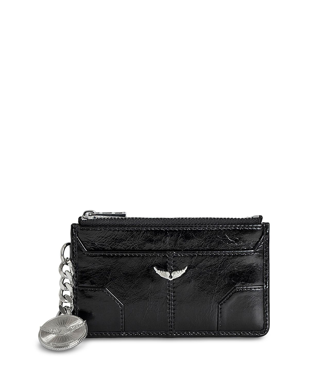 Zadig & Voltaire Sunny Leather Card Case