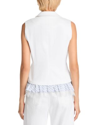 Striped Le Petit Denim Roxie Vest