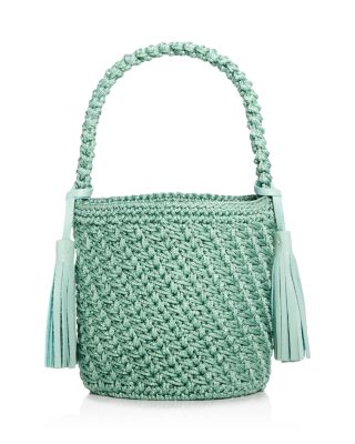 Binge Knitting - Camila Woven Bucket Bag