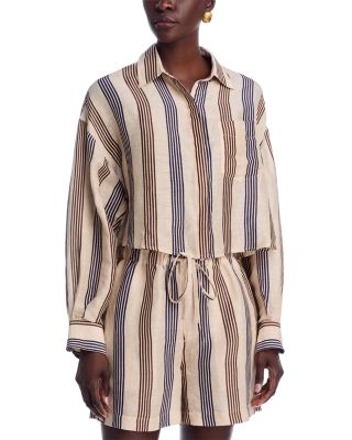rag & bone - Beatrice Cropped Shirt