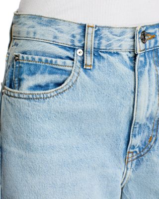 The Bubble High Rise Barrel Leg Jeans