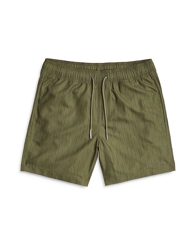 Shop G-star Raw Dirik 6.6 Swim Shorts In Mayfly Rain Camo