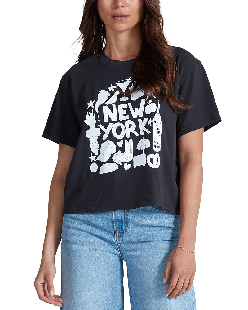 ASKK NY GRAPHIC BOYFRIEND TEE