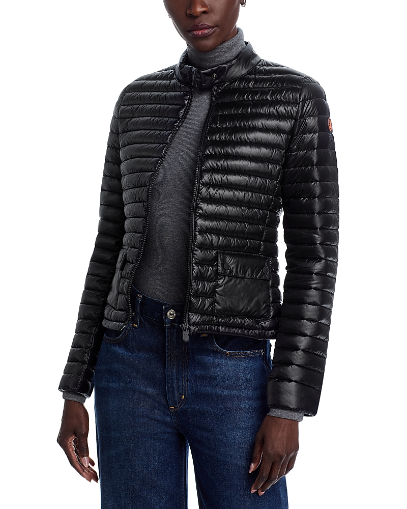 Save The Duck Twinkle Packable Puffer Coat In Black