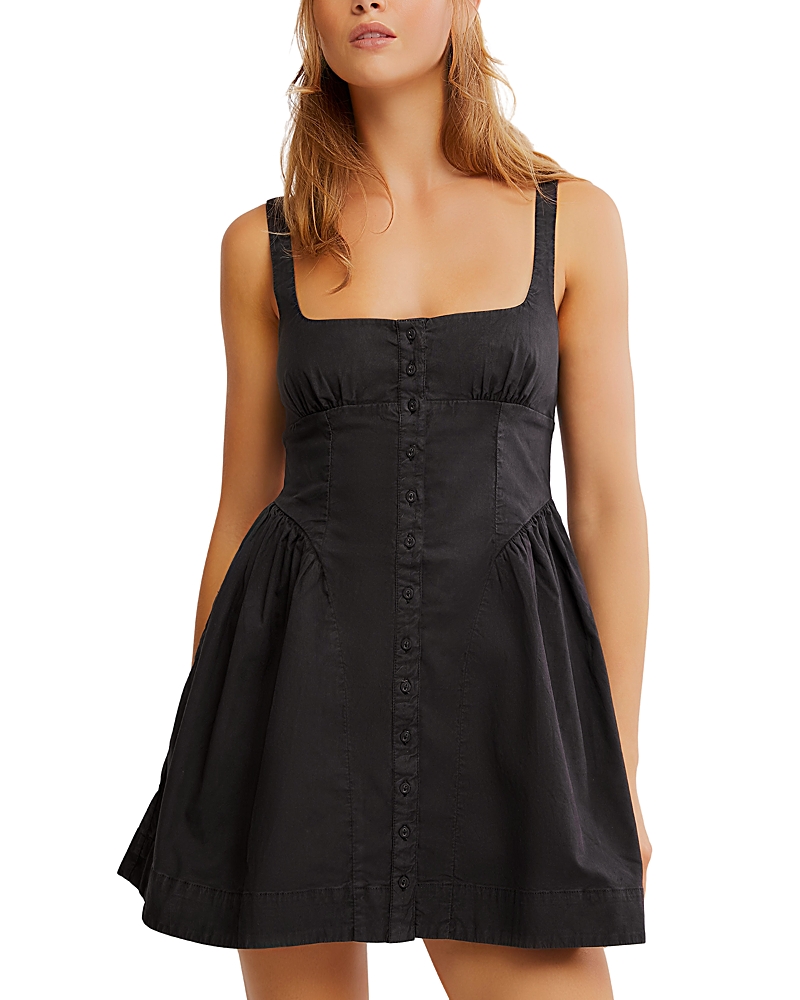 Free People Astrid Oxford Mini Dress