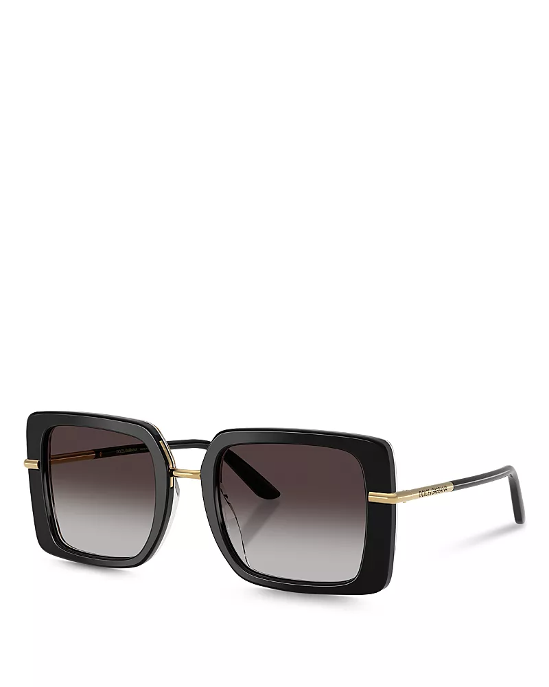 Dolce & Gabbana DG4491 Square Sunglasses, 52mm