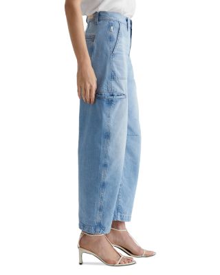 Hazal High Rise Wide Leg Jeans in Siren