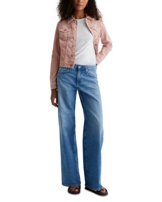 Adria Low Rise Wide Leg Jeans in Flashback