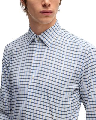 Hank Kent Slim Fit Button Front Shirt