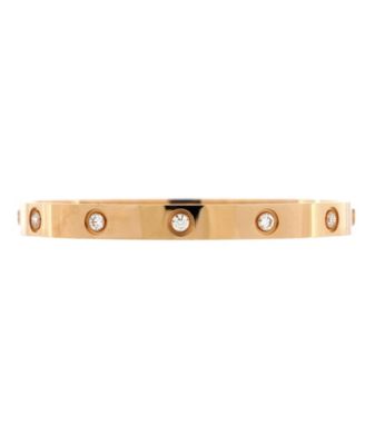 Pre-Owned Cartier - Love 10 Diamond Bracelet 18K Rose Gold with Diamonds
