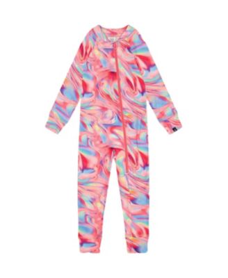 Deux par Deux - Girls' One Piece Thermal Underwear - Little Kid