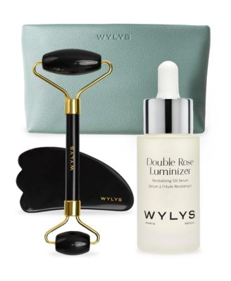 The Illuminate Set & Sage Verte Makeup Bag