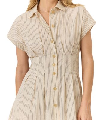 Marina Layer Nova Midi Shirt Dress