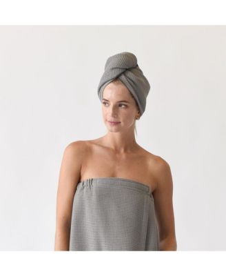 Waffle Terry Hair Towel