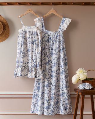 Clara Lace Trim Nightgown