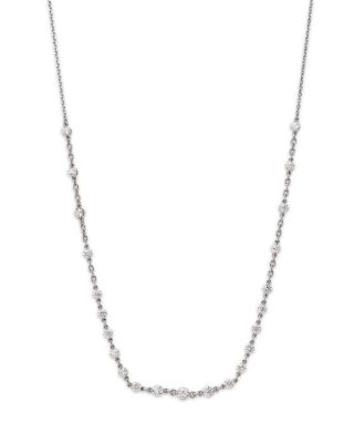 Bloomingdale's Fine Collection - Diamond Necklace in 14K White Gold, 4.0 tcw