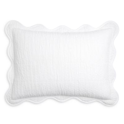 Floral Scalloped Reversible Quilt Set, King - Exclusive