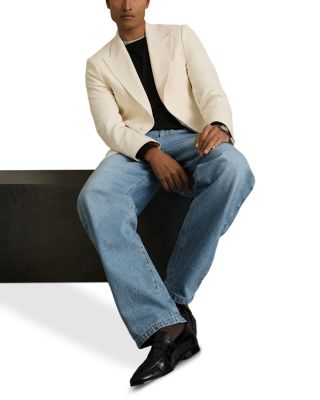 Baggy Relaxed Fit Jeans in Light Blue