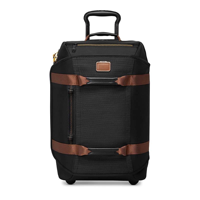 Tumi Alpha Bravo Wheeled Convertible Duffel Carry On Bag In Black Onyx