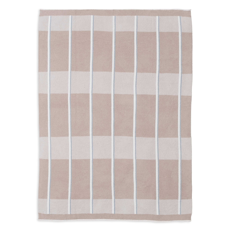 Barefoot Dreams Cozychic Accent-stripe Throw Blanket, 54 X 72