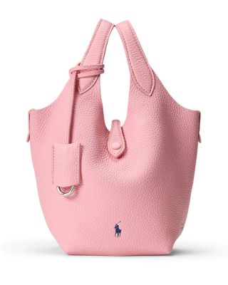Polo Play Leather Small Tote & Crossbody