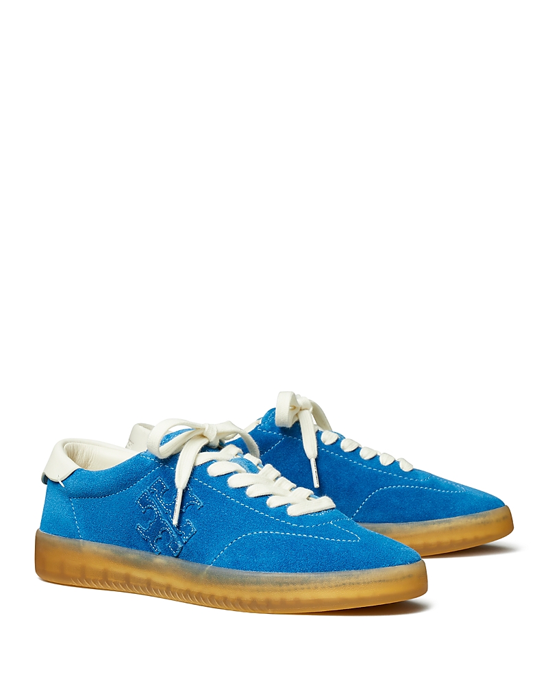 Shop Tory Burch Women's Phoenix Sneakers In Blue Azure
