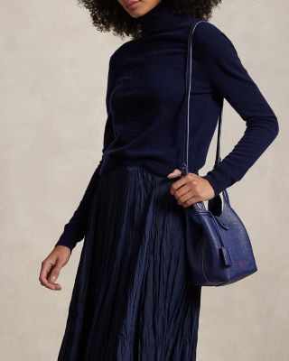 Polo Play Leather Small Tote & Crossbody