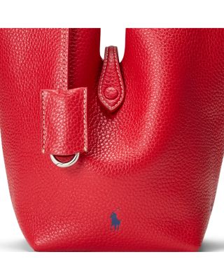 Polo Play Leather Small Tote & Crossbody