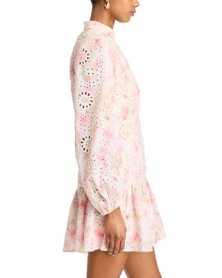 Hendry Floral Print Mini Dress