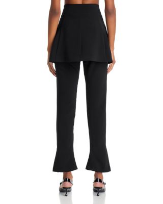 Layered Skirt Trousers