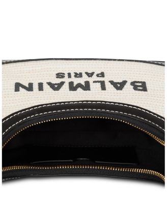 Women's Raffia B-Army Shoulder Bag