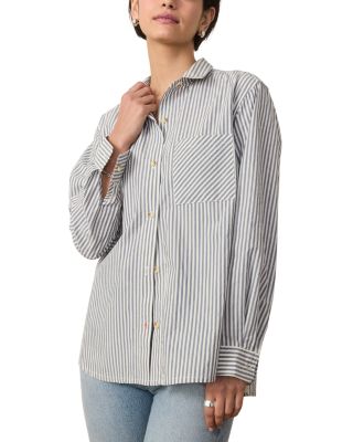 Jane Cali Poplin Stripe Shirt
