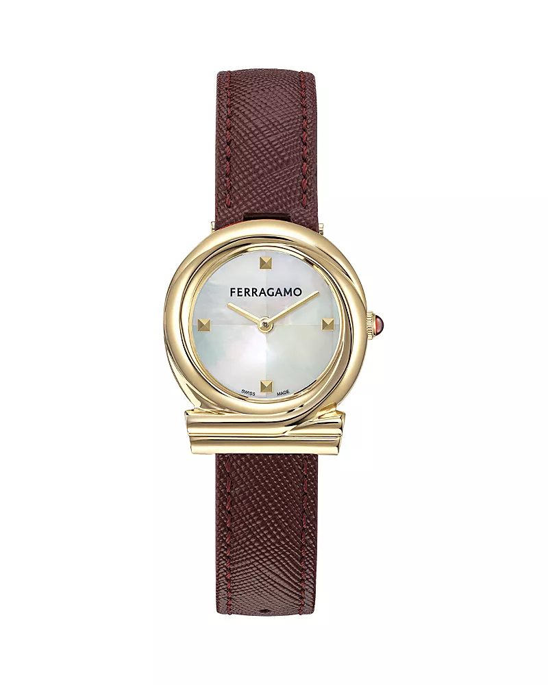 Ferragamo Gancini Twisted Watch, 28mm