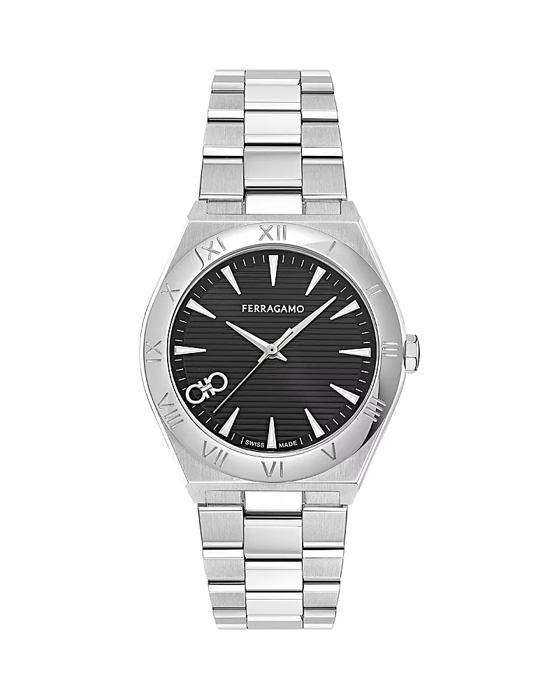Ferragamo Vega Upper East Watch, 40mm